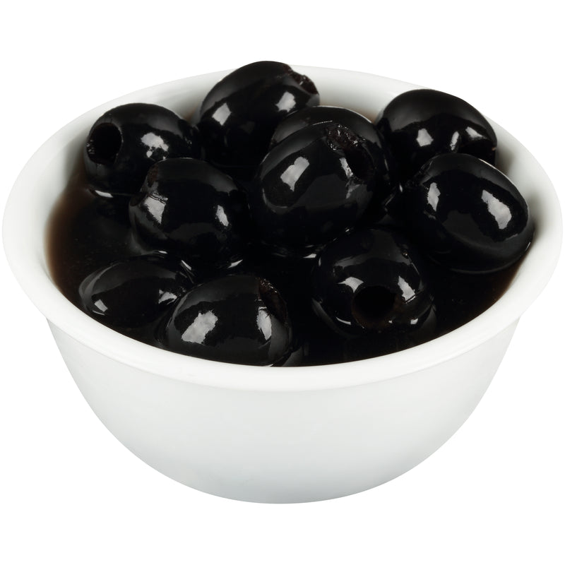 Olives Reduced Sodium Large Pitted 6 Ounce Size - 12 Per Case.