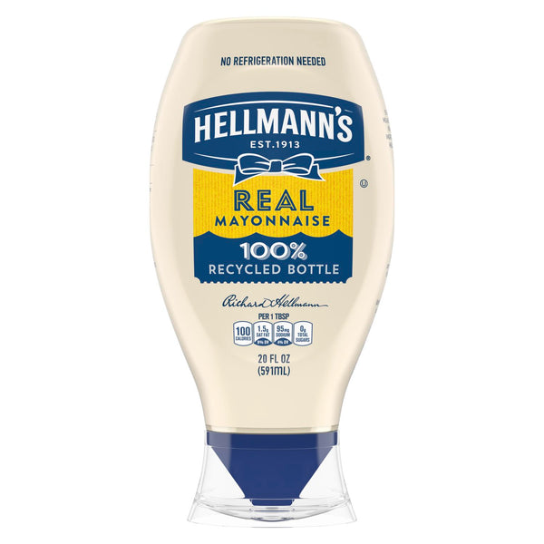 Hellmann's Spread Real Mayonnaisemade With Cage Free Eggs 20 Fluid Ounce - 12 Per Case.