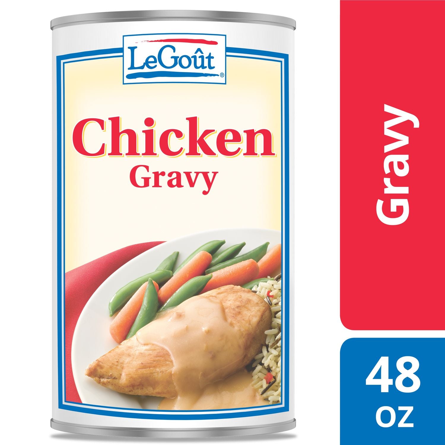 Legout Sauces Gravies Chicken Gravy 48 Ounce Size - 12 Per Case.