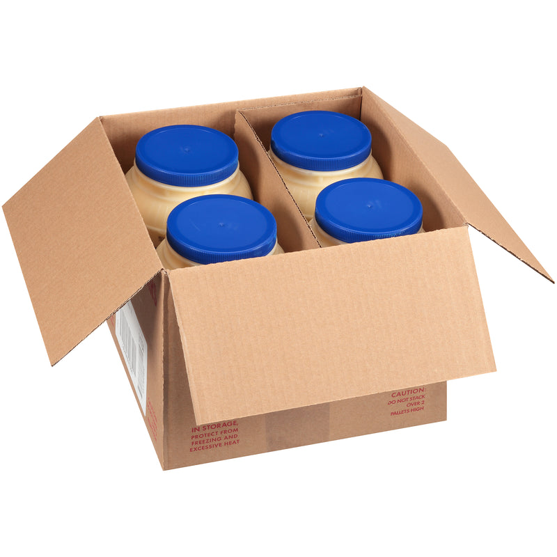 Jfg Heavy Duty Mayonnaise Plastic Jugs 1 Gallon - 4 Per Case.