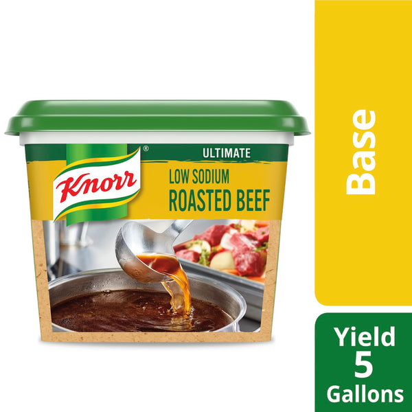 Knorr Ultimate Soup Base Paste Tub Beef 1 Pound Each - 6 Per Case.