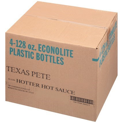Galtexas Pete Hotter Hot Sauce 1 Gallon - 4 Per Case.