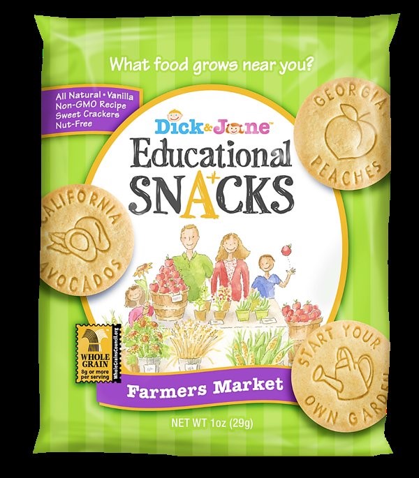 Dick And Jane Farmers Market Snacks 1 Ounce Size - 120 Per Case.