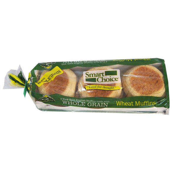 Smart Choice Wh Wh English Muffins 2 Ounce Size - 144 Per Case.