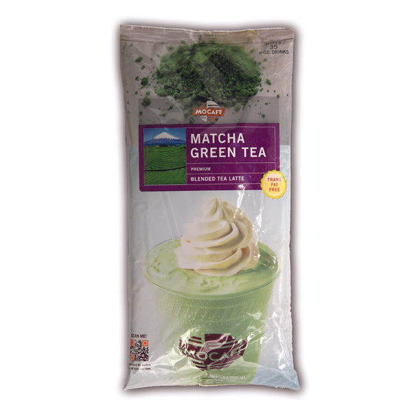 Matcha Green Tea Latte Bags 3 Pound Each - 4 Per Case.