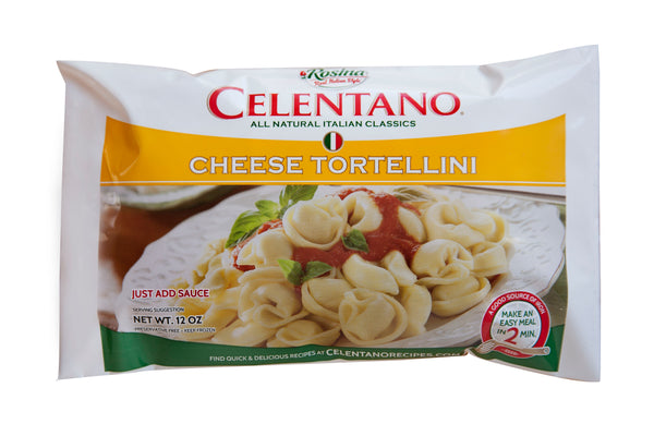 Pre Cooked Cheese Tortellini 12 Ounce Size - 12 Per Case.