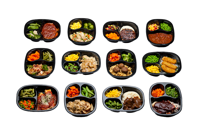 Pasta W Meatsaucespaghetti Meatballsbreadedbaked Fishchicken Teriyakichicken Broccoli 7 Count Packs - 1 Per Case.