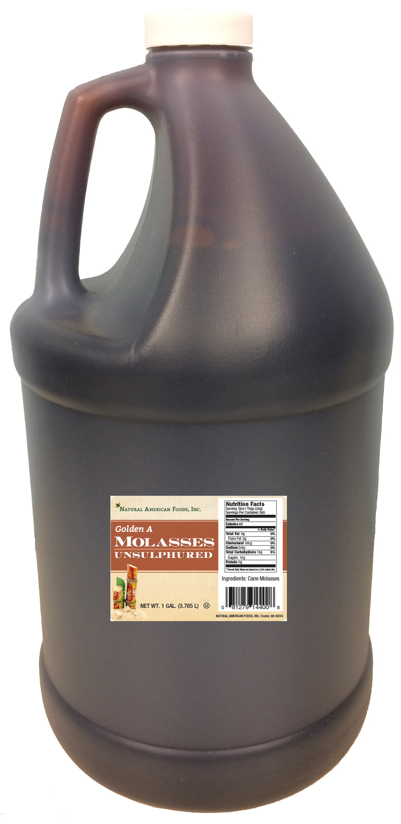 Gal Golden Molasses 1 Gallon - 4 Per Case.