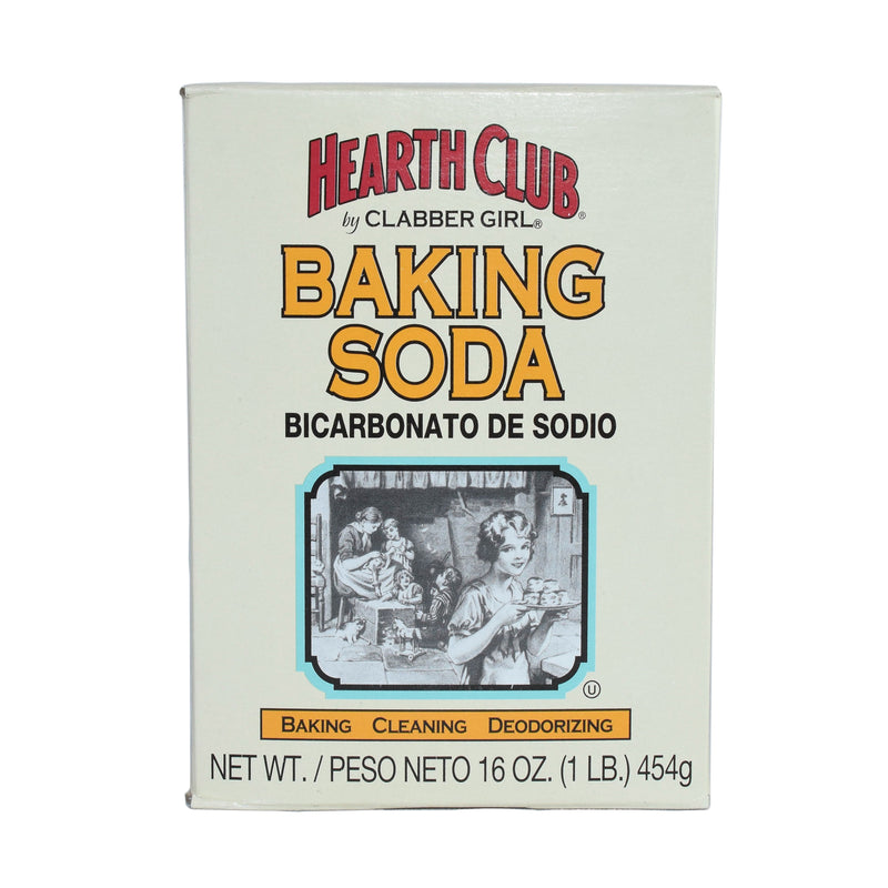 Hearth Club Hearth Baking Soda 16 Ounce Size - 24 Per Case.