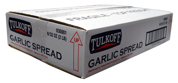 Tulkoff® Original Garlic Spread 2 Pound Each - 6 Per Case.