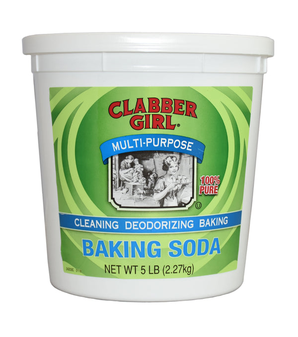 Clabber Girl Baking Soda 5 Pound Each - 6 Per Case.