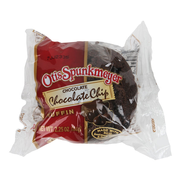Chocolate Chocolate Chip Muffin With Chocolate Flavored Chips 2.25 Ounce Size - 96 Per Case.