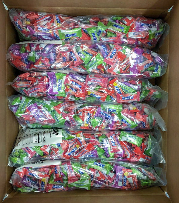 Six Bags Of Individually Wrapped Hi Chew Assorted Bulk Candy 35.28 Ounce Size - 6 Per Case.
