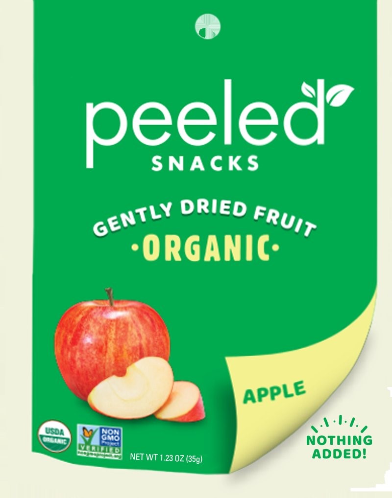 Peeled Snacks Master Apple Two Core 1.23 Ounce Size - 60 Per Case.