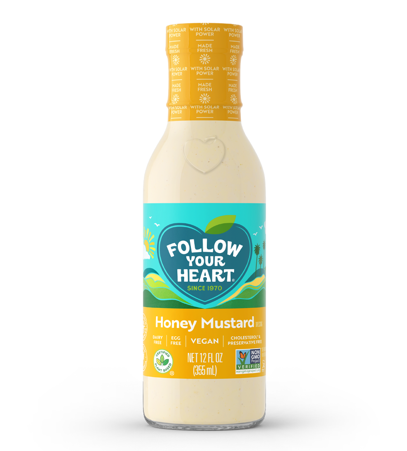 Vegan Honey Mustard 12 Ounce Size - 6 Per Case.