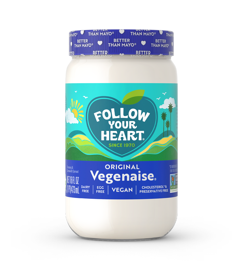 Original Vegenaise Vegan Mayo 16 Ounce Size - 6 Per Case.