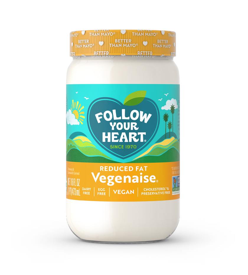 Follow Your Heart Vegenaise Reduced Fat 6-16 Ounce Kosher; Vegan 6-16 Ounce