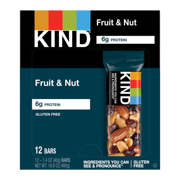 Kind Healthy Snacks Fruit & Nuts Delight Bar 1.4 Ounce Size - 72 Per Case.