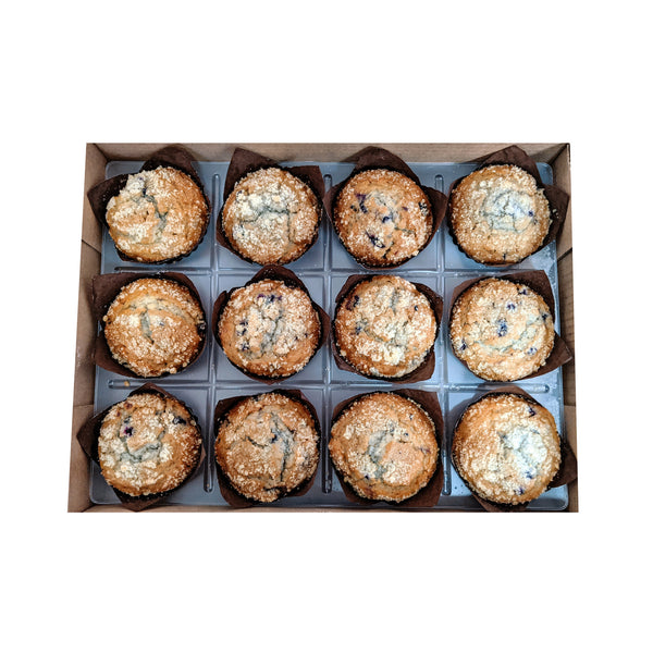 Blueberry Muffins 5 Ounce Size - 24 Per Case.