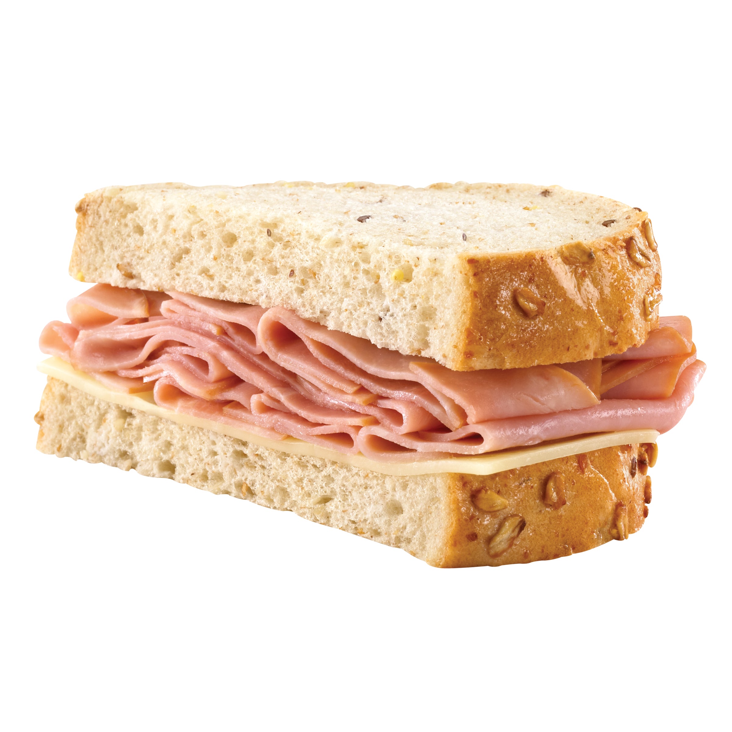 Market Artisan Ham & Swiss On Multigrain 6.5 Ounce Size - 8 Per Case.