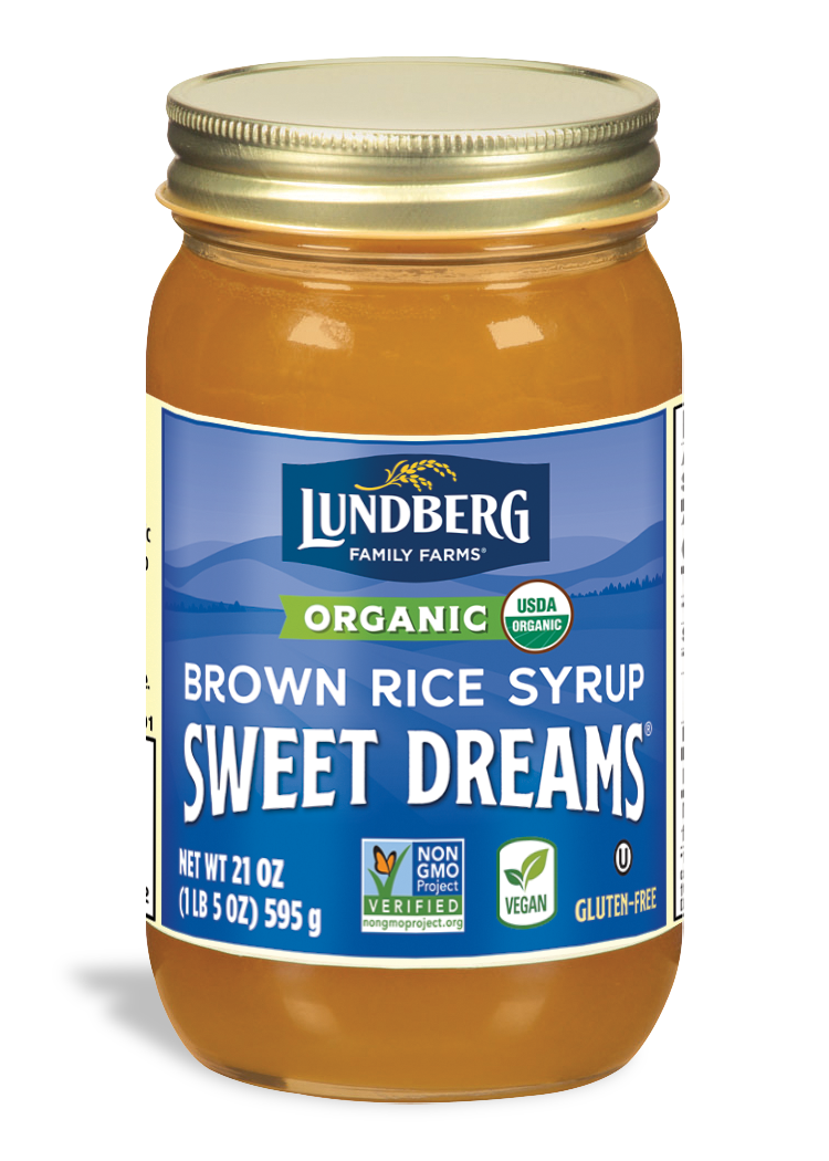 Lundberg Family Farms Brown Rice Syrup Jar Is 21 Ounce Size - 12 Per Case.
