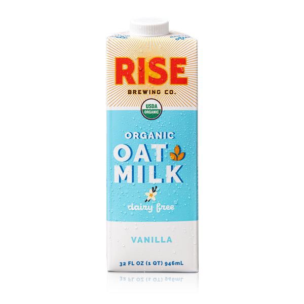 Rise Brewing Co Vanilla Oat Milk 32 Fluid Ounce - 6 Per Case.