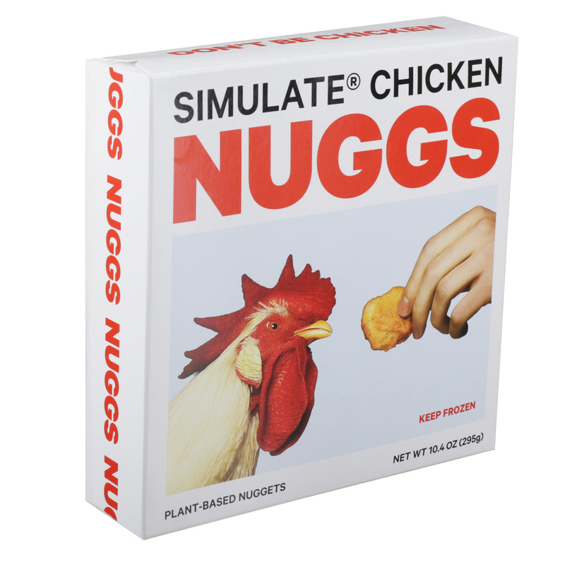 Simulate Inc Nuggs Plant Based Chicken Nuggets Original 1 each- 8 per case