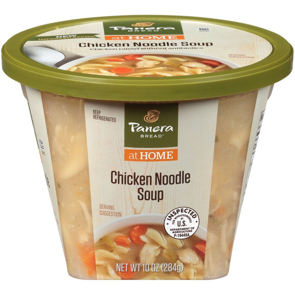 Panera Bread Chicken Noodle Soup 10 Ounce Size - 8 Per Case.