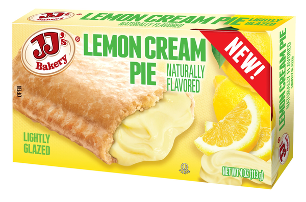 Jj's Bakery Lemon Cream Pie4 Ounce Size - 48 Per Case.