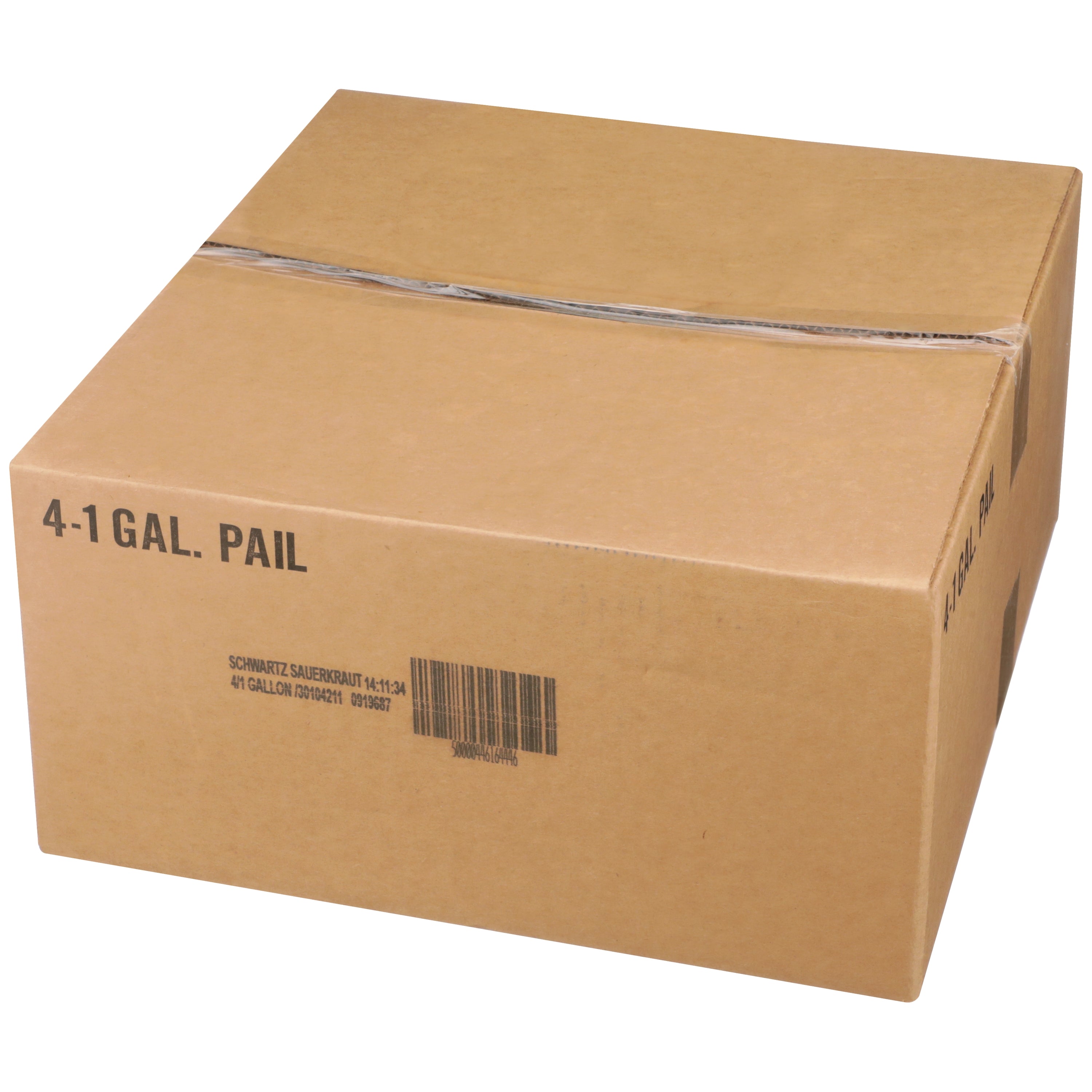 Schwartz's Gal Refrigerated Unpasterurizedsauerkraut 1 Gallon - 4 Per Case.