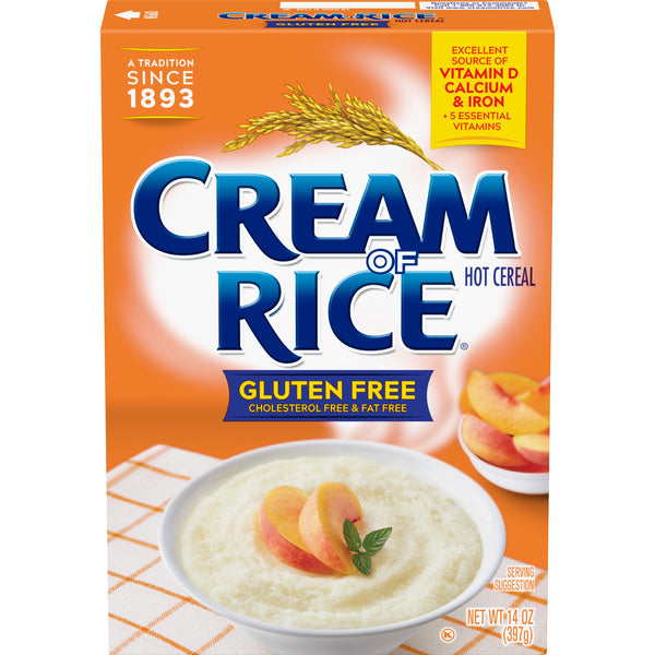 Cream Of Wheat Stove Top Rice Hot Cereal Gluten Free 14 Ounce Size - 12 Per Case.