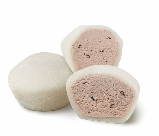 Mymochi Cookies & Creme Mochi Ice Cream 6 Count Packs - 12 Per Case.