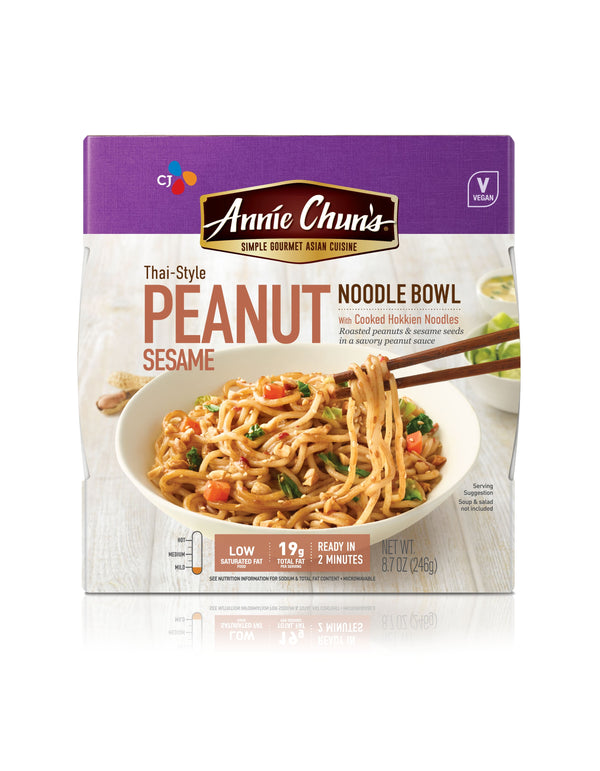 Annie Chun's Peanut Sesame 8.7 Ounce Size - 6 Per Case.