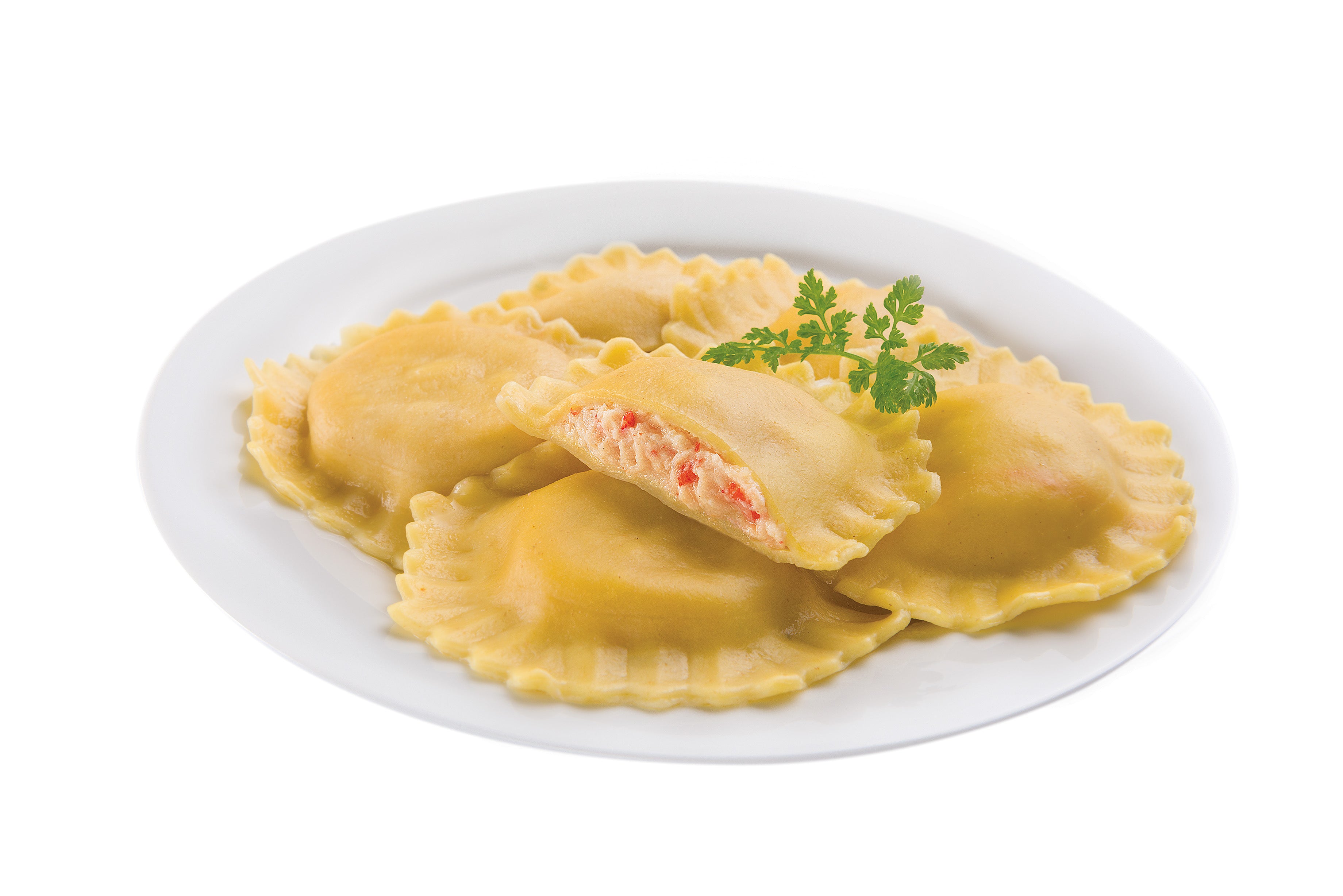 Seviroli Foods Pasta Hexagon Lobster Ravioli 2.5 Pound Each - 2 Per Case.