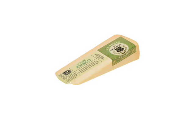 Cheese Asiago Wedge 5 Ounce Size - 12 Per Case.