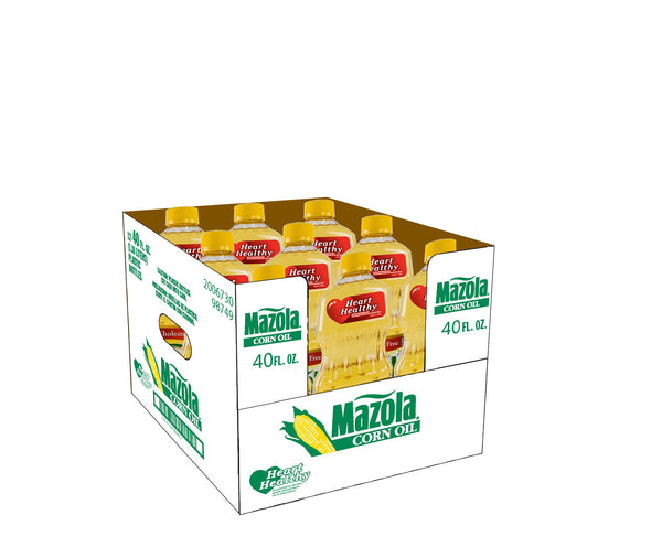 Mazola Corn Oil 40 Fluid Ounce - 12 Per Case.