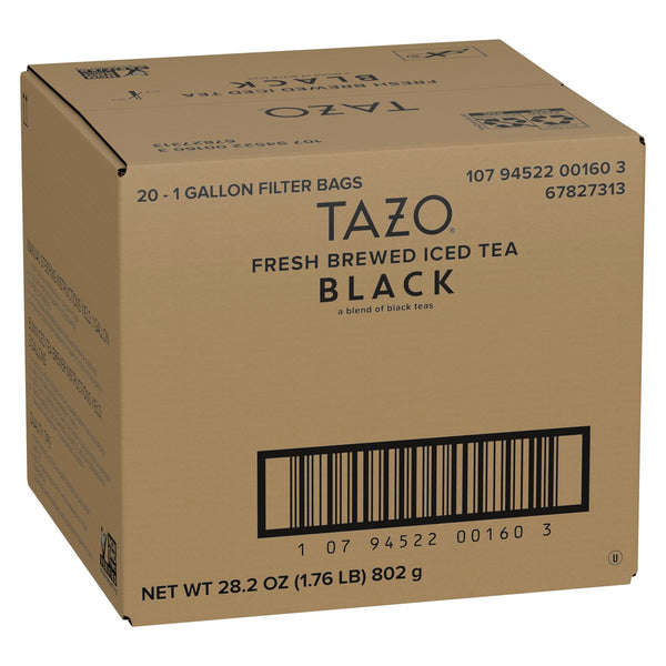 Tazo Tea Bags Iced Black Tea 1 Gallon - 20 Per Case.