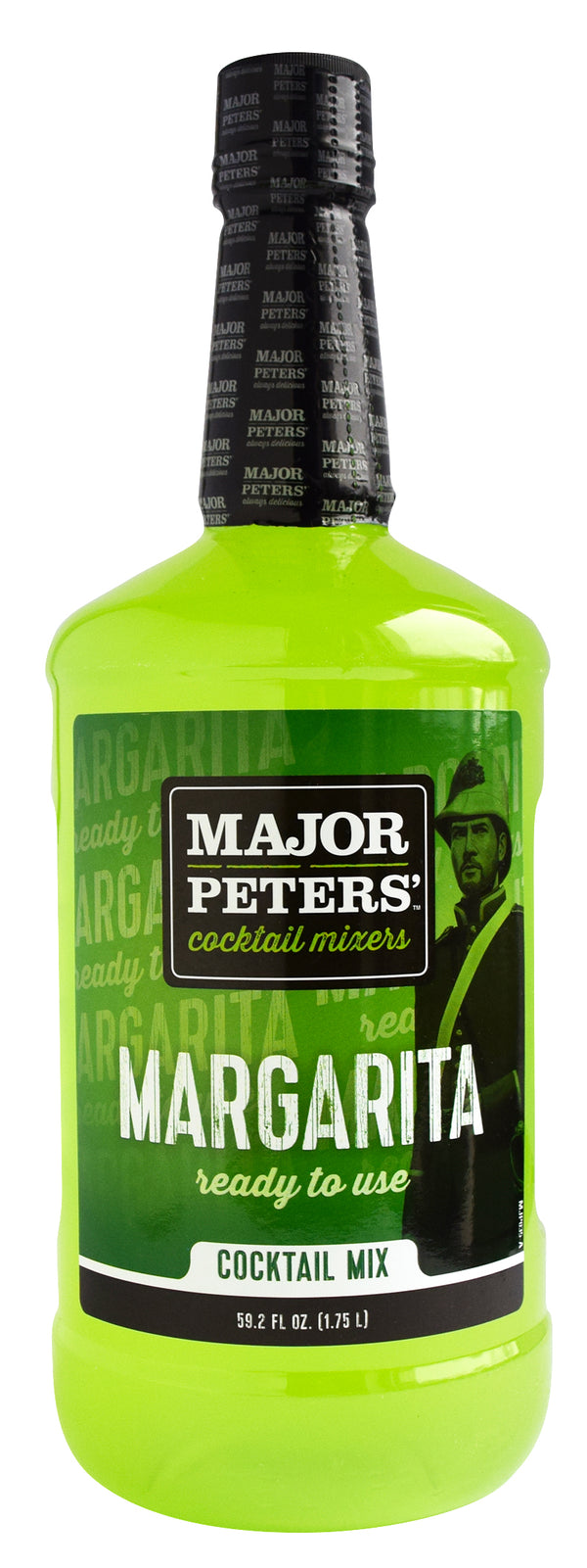 Major Peters Margarita Mix 1.75 Liter - 6 Per Case.