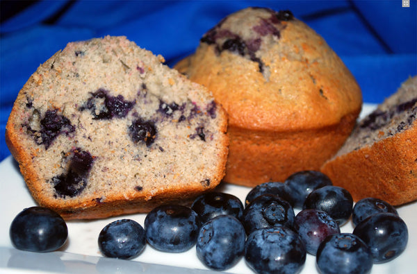 Sky Blue Foods Simply Blueberry Muffin Whole Grain 3.2 Ounce Size - 48 Per Case.