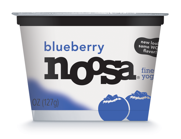 Noosa Yoghurt Blueberry4.5 Ounce Size - 6 Per Case.