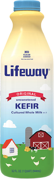 Original Plain Kefir 32 Fluid Ounce - 6 Per Case.