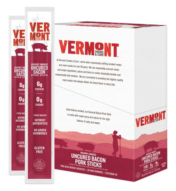 Vermont Smoke And Cure Bacon Pork 1 Ounce Size - 48 Per Case.