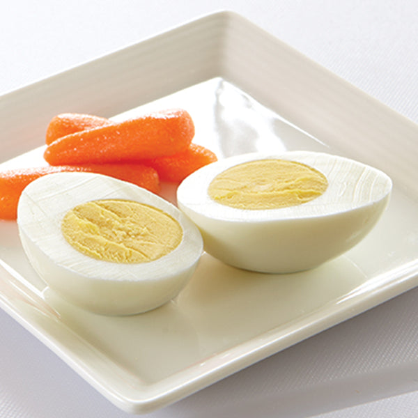 Papetti's Hard Cooked Egg Dry Table Ready 1.25 Pound Each - 12 Per Case.