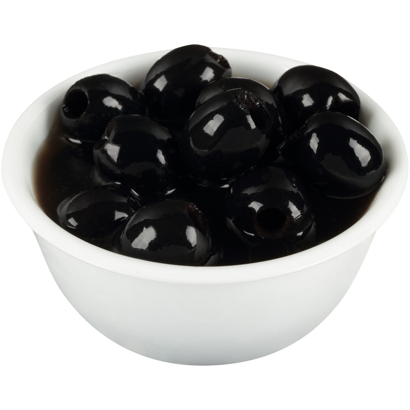 Olives Large Pitted Ripe 6 Ounce Size - 12 Per Case.