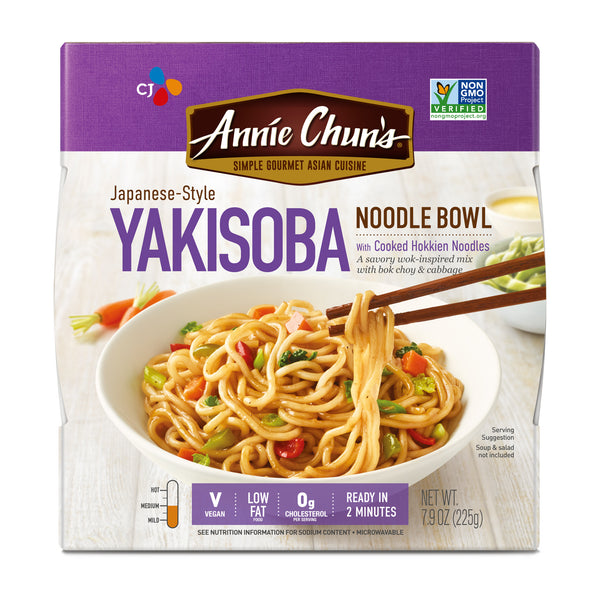 Annie Chun's Yakisoba Noodle Bowl 7.9 Ounce Size - 6 Per Case.