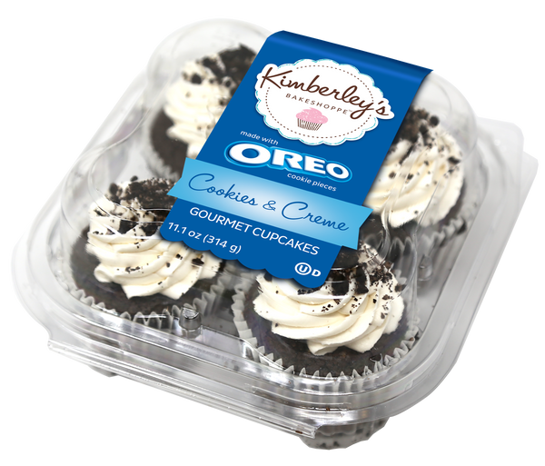 Kb Oreo Gourmet Cupcakes 11.1 Ounce Size - 12 Per Case.