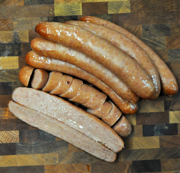 Cooked Bratwurst Link 10 Pound Each - 1 Per Case.