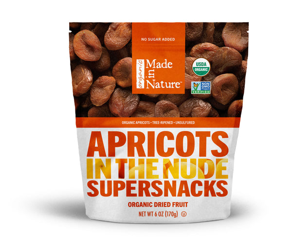 Made In Nature Dried Fruit Apricot 6 Ounce Size - 6 Per Case.