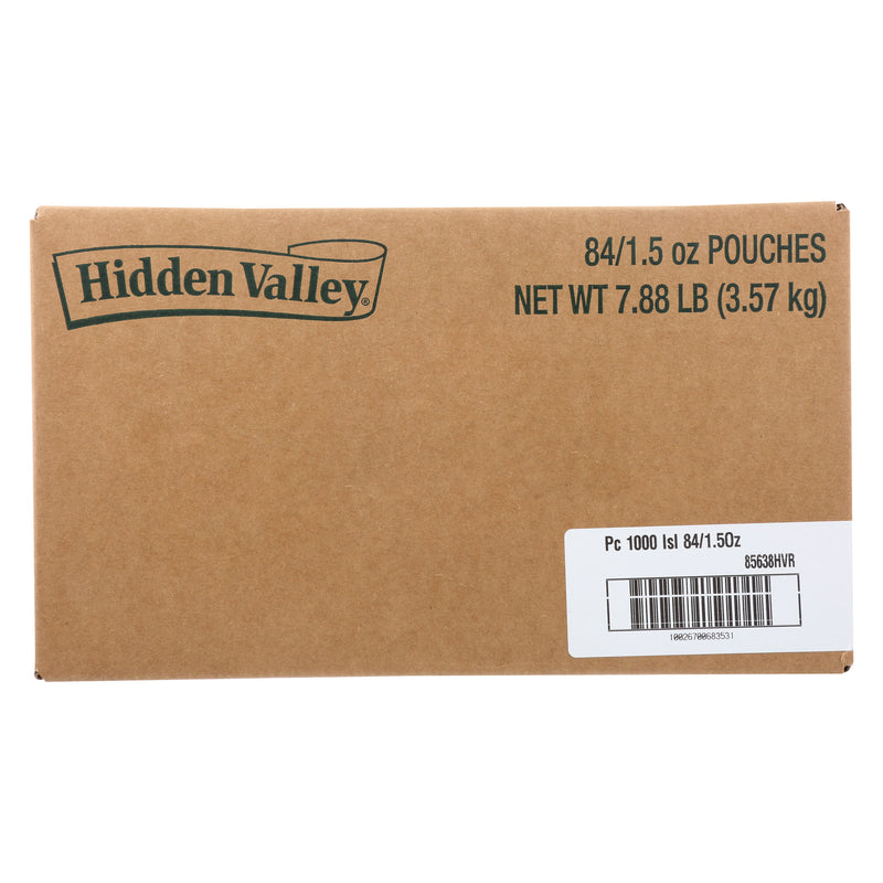 Hidden Valley Thick & Creamy Thousand Islanddressing 1.5 Ounce Size - 7.88 Pound Per Case.