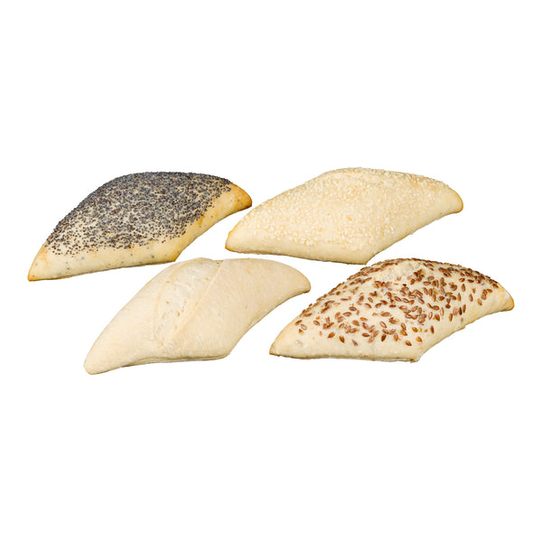Pb Mixed Losange Bread 1.9 Ounce Size - 100 Per Case.